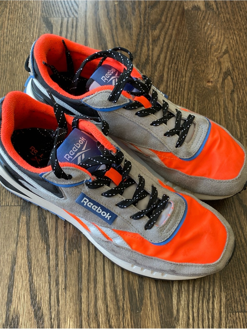 Reebok Men’s Forte Racer Sneakers, Size 9, Excellent Condition